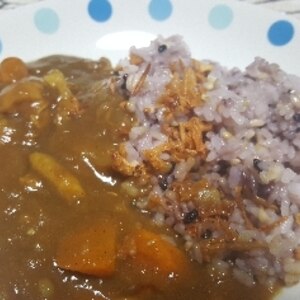 牛コマ&玉葱のカレー